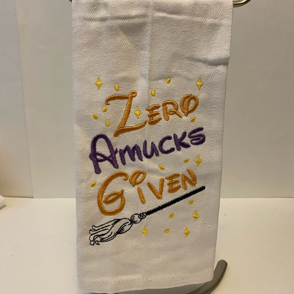 Amuck Amuck Amuck! Zero Amucks Given Towel